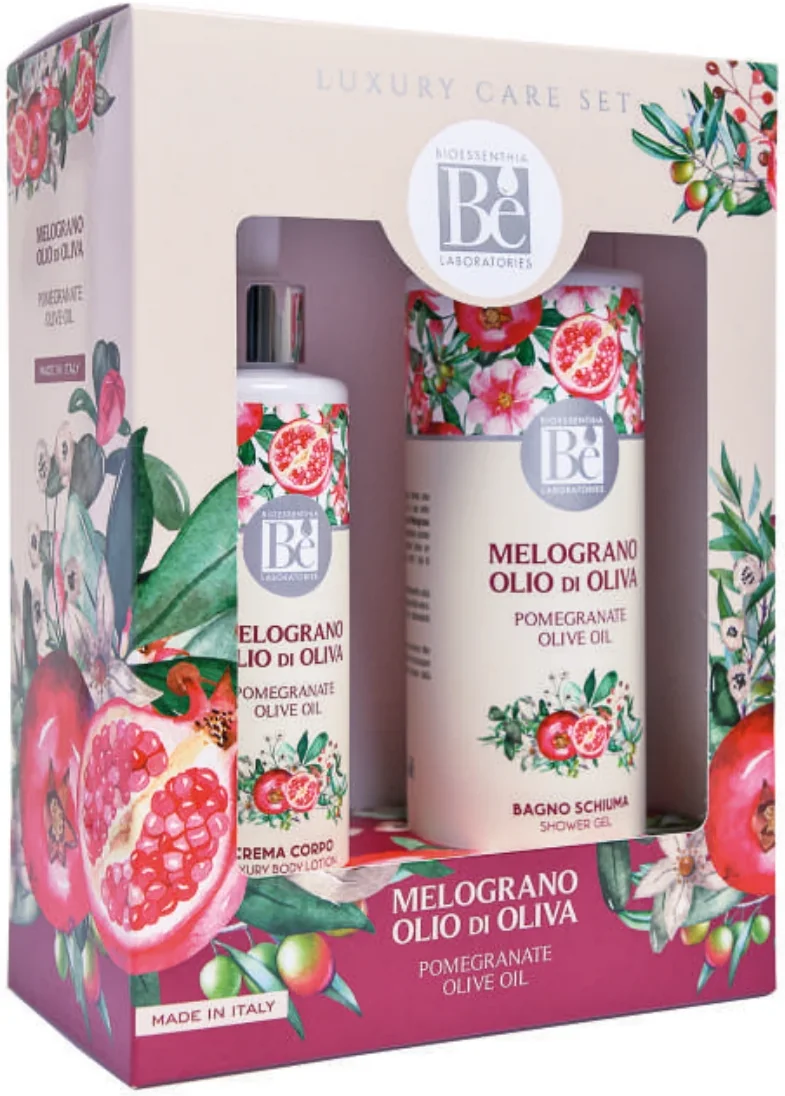 Crema corpo / Bagno schiuma Bioessenthia Melograno e Olio di Oliva
