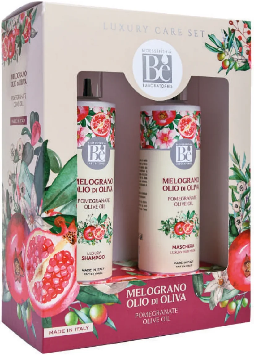 Shampoo / Maschera Bioessenthia Melograno e Olio di Oliva