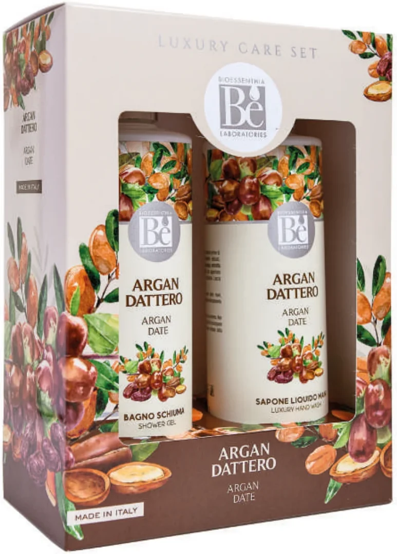 Bagno schiuma / Sapone liquido mani Bioessenthia Argan e Dattero