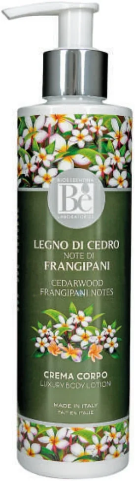 Crema corpo Bioessenthia Legno di Cedro e Frangipani